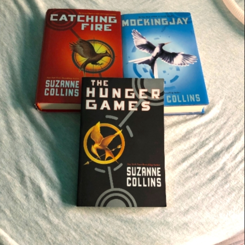 The Hunger Games trilogy by Suzanne Collins